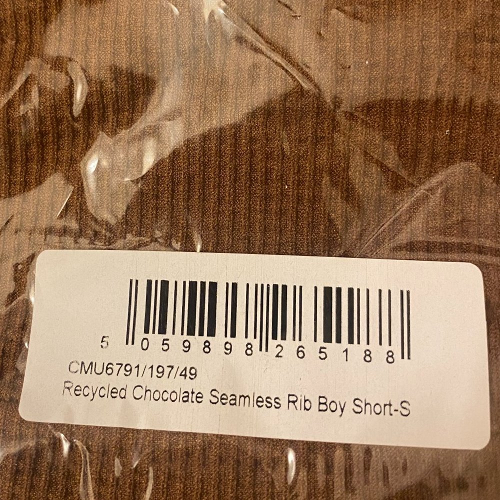 Chocolate Seamless Rib Racer Set - Picture 7 of 7